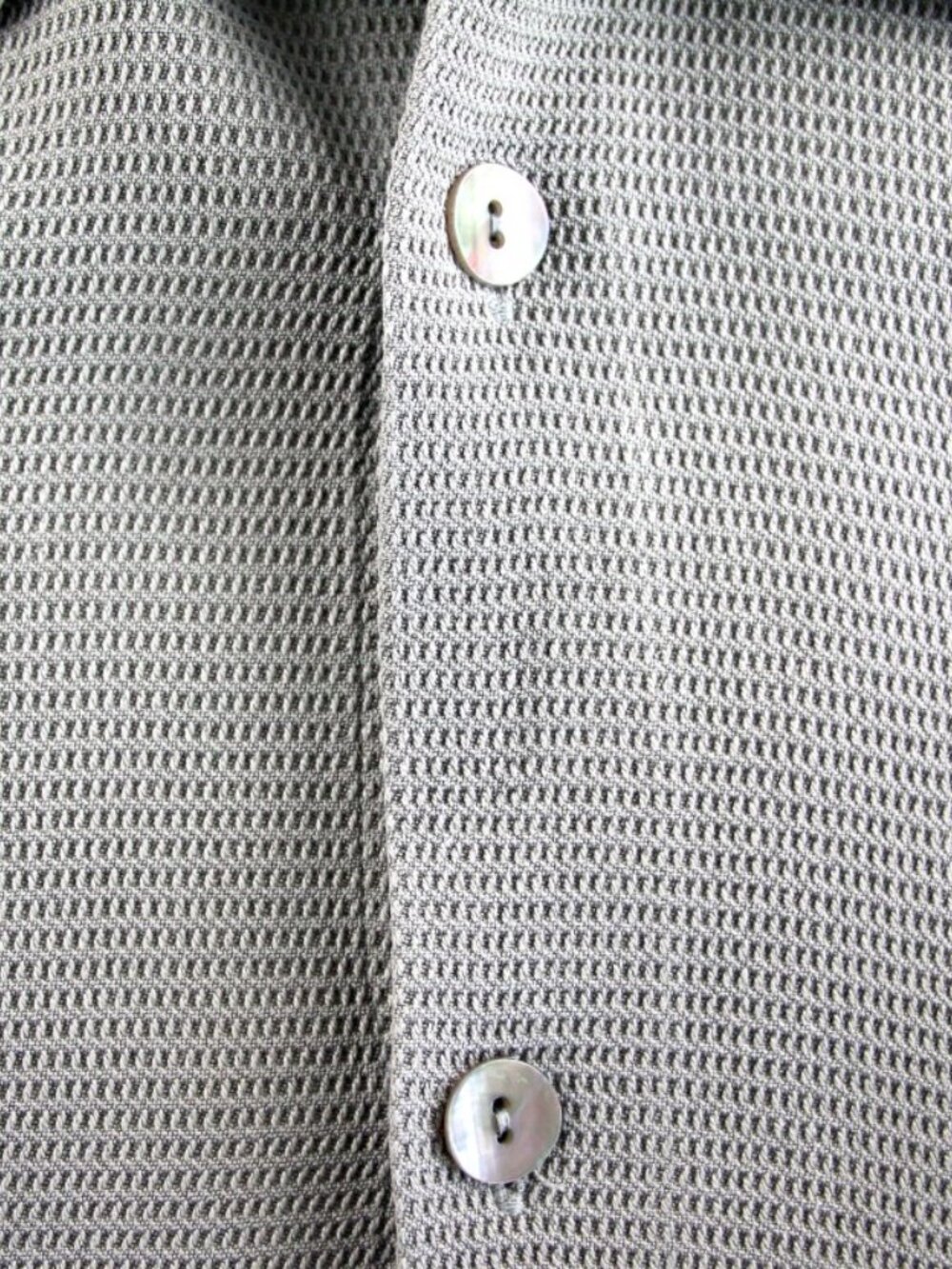 Winter Silks The White Pine Co., Ltd. Gray 100% Silk Shirt Size: M Made in China - Picture 3 of 4